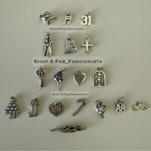 James Avery Sterling Silver Charms for sale